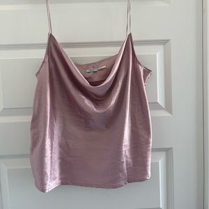 UO Kimchi Blue satin top